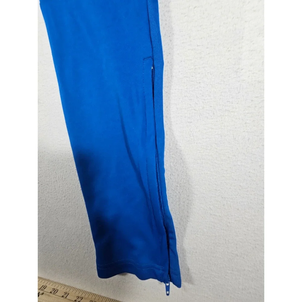 Capelli Sport Youth Large 14-16 Soccer Training Pants Blue Track Joggers Zip Leg